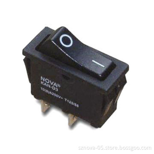Rocker Switch, Customized Specifications Accepted, Apply to Vacuum Cleaners, Power Gardening Tools